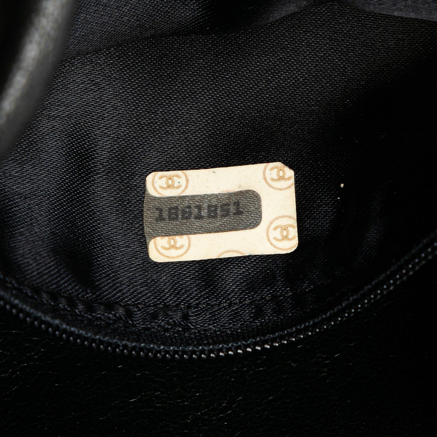 Chanel CC Quilted Lambskin Tassel Camera Bag Black