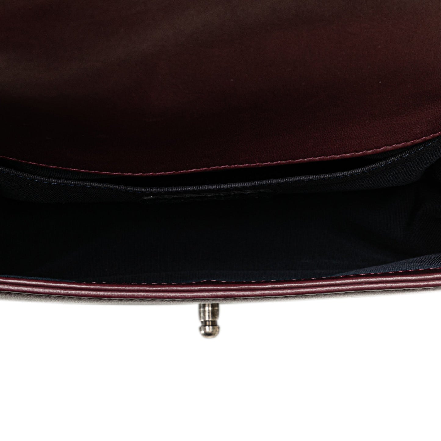 Chanel Medium Velvet and Tweed Boy Flap Red