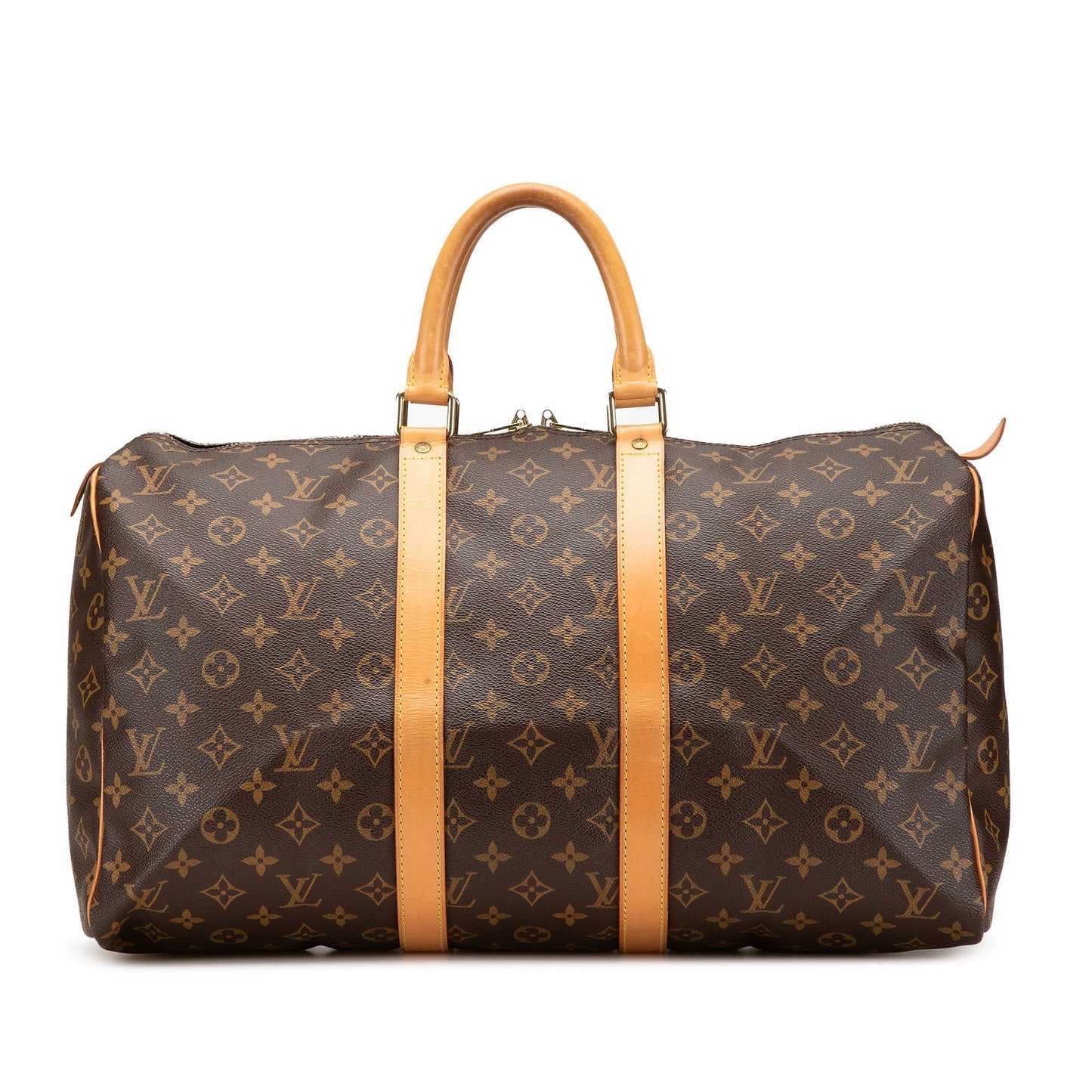 Louis Vuitton Monogram Keepall 45 Brown