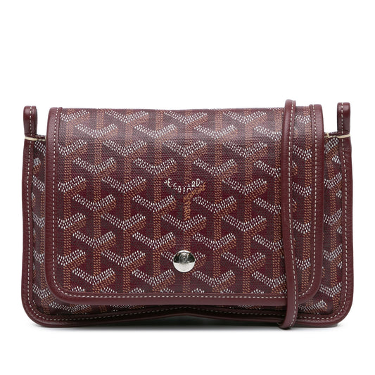 Goyard Goyardine Plumet Pocket Wallet Purple