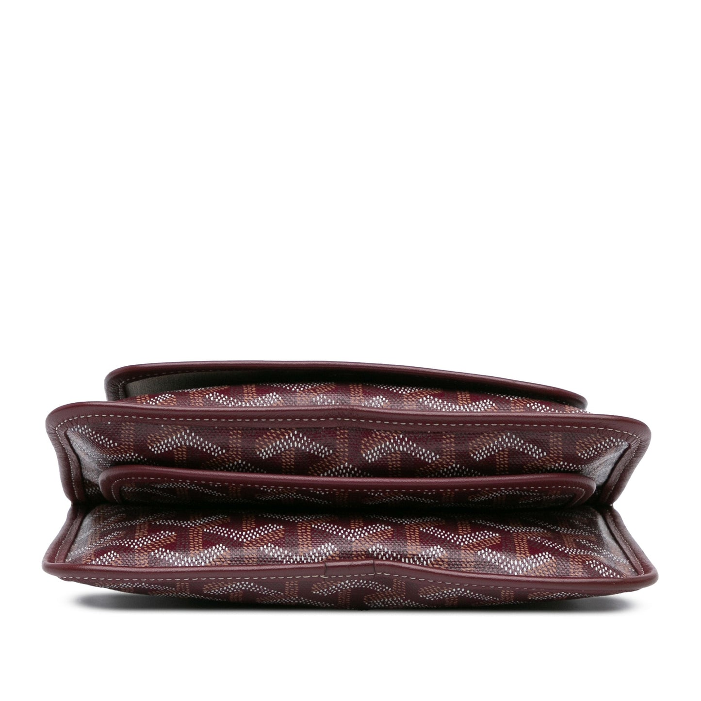Goyard Goyardine Plumet Pocket Wallet Purple