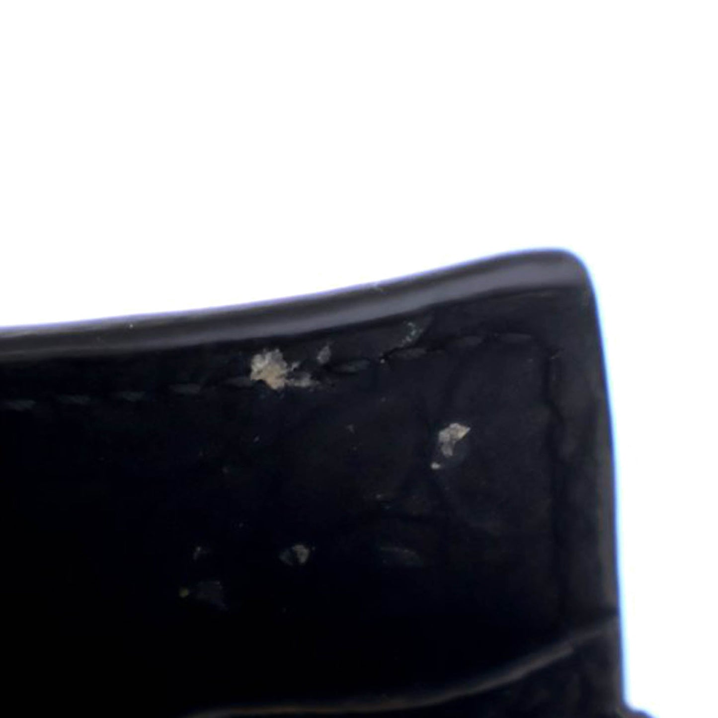Saint Laurent Small Croc Embossed Suede Sac De Jour Satchel Black