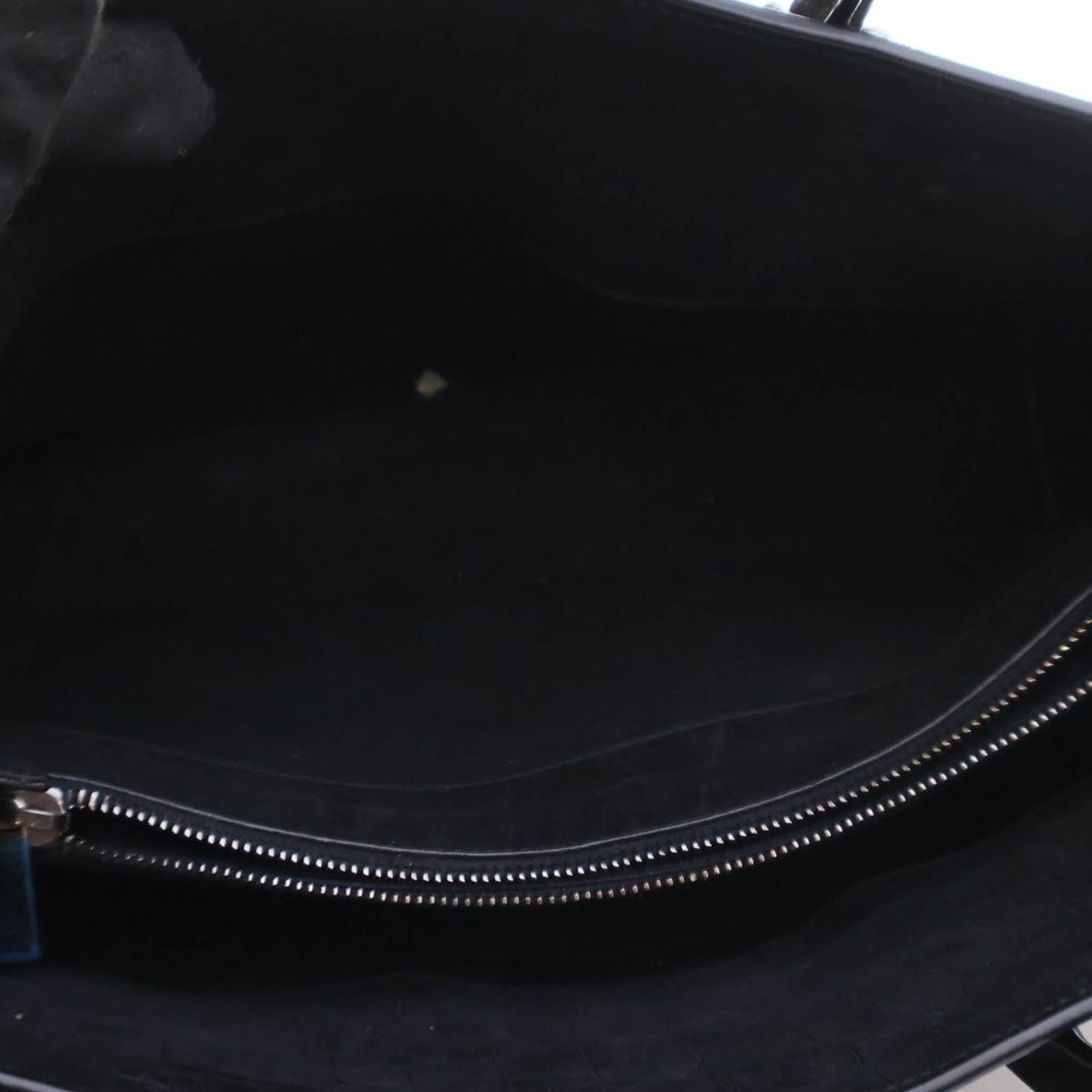Saint Laurent Small Croc Embossed Suede Sac De Jour Satchel Black