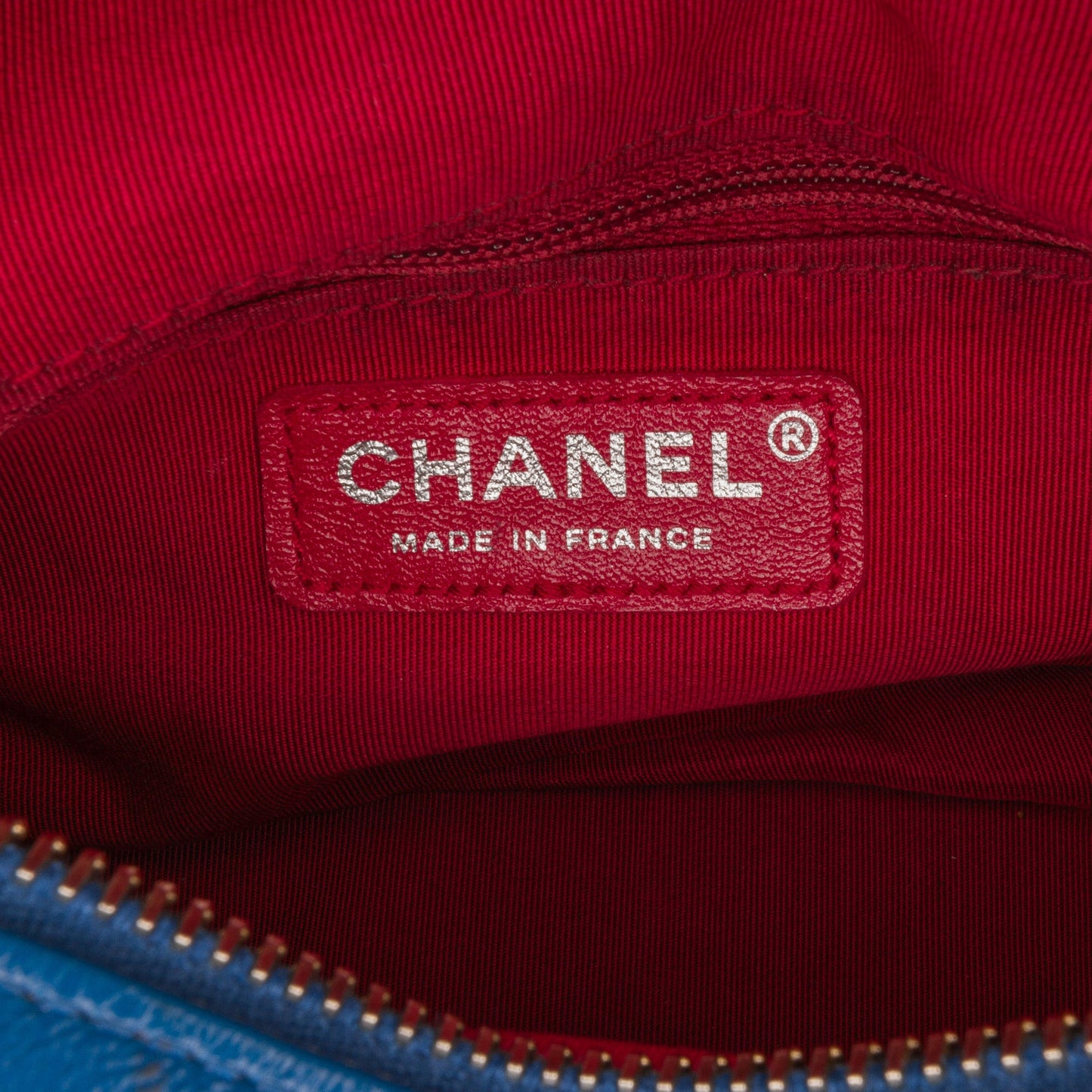 Chanel Small Suede Gabrielle Crossbody Orange