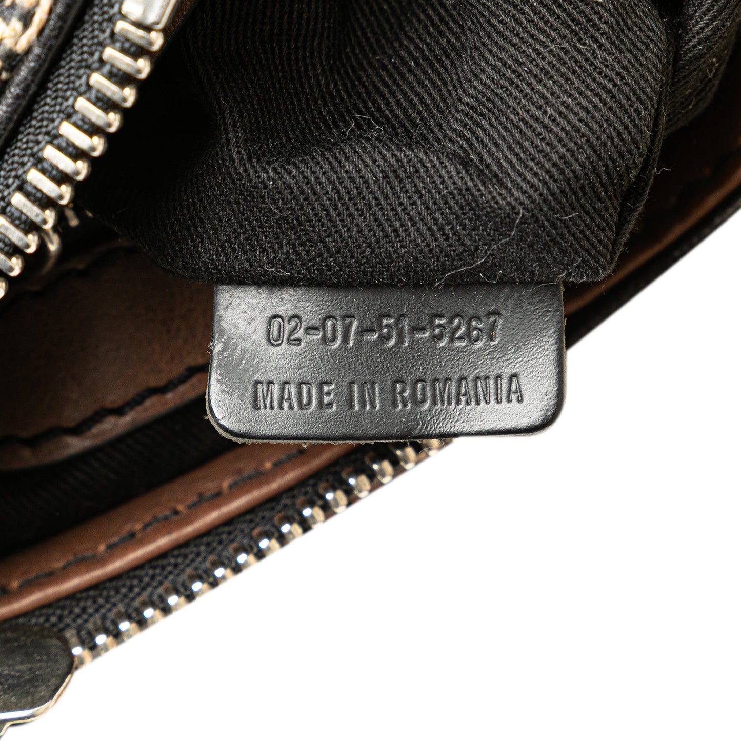 Chloé Mini Tweed Paddington Handbag Brown