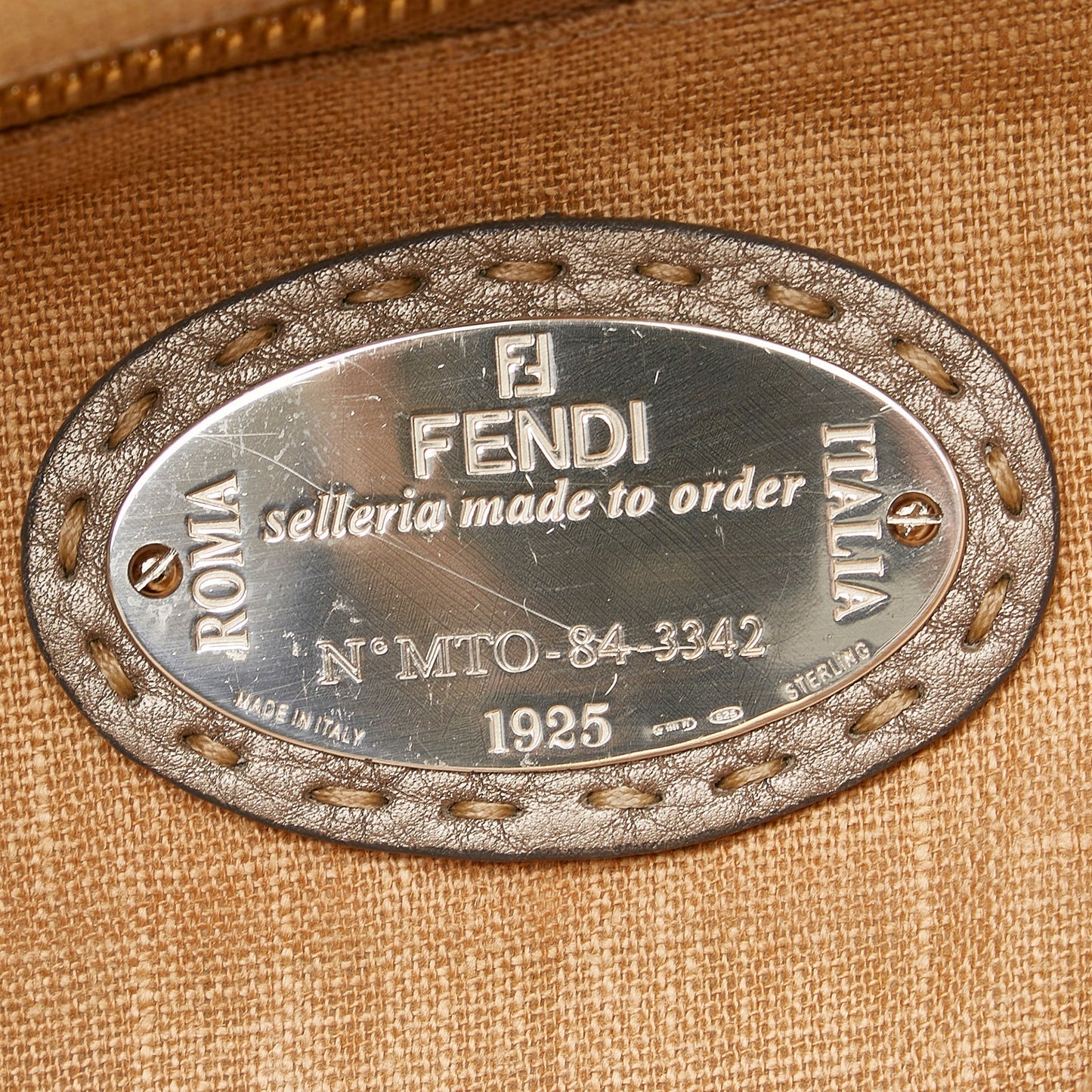 Fendi Medium Selleria Peekaboo Silver