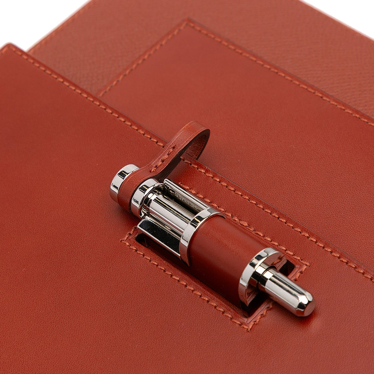 Hermès Epsom Swift Sacabar 24 Red