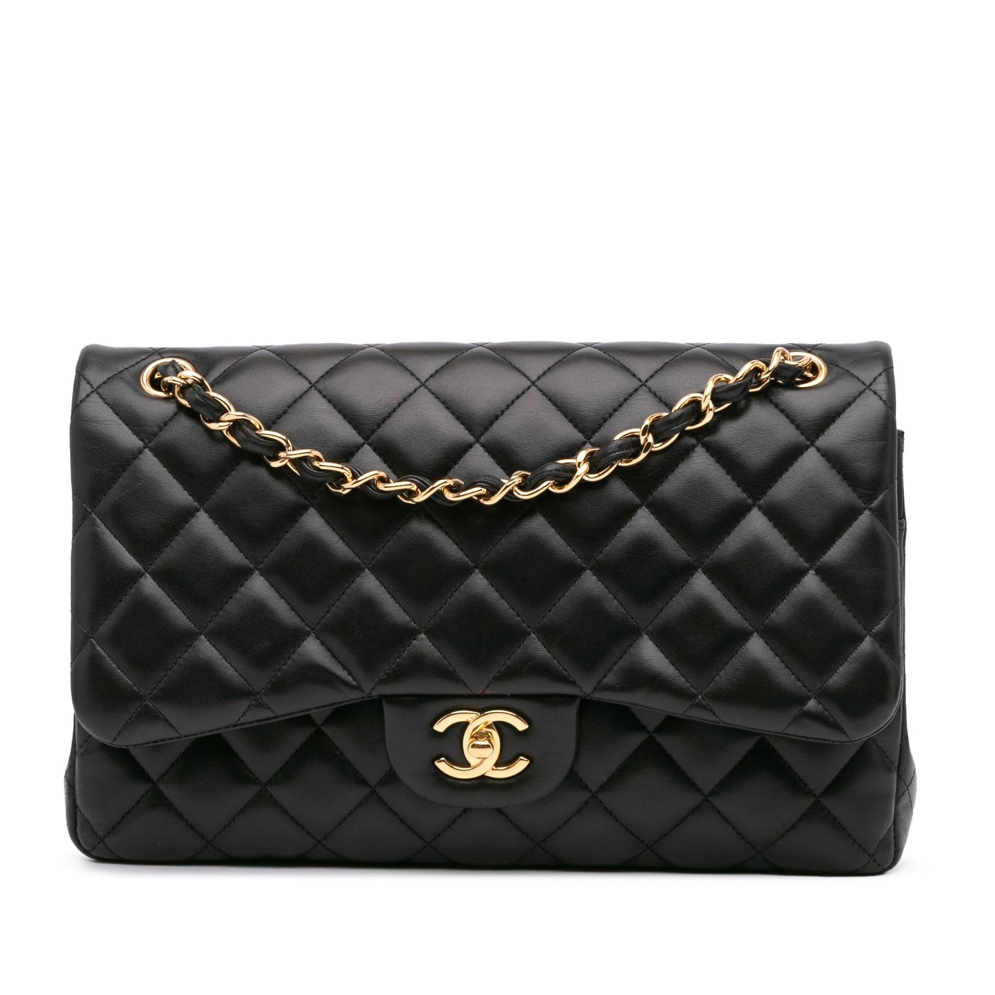 Chanel Jumbo Classic Lambskin Double Flap Black