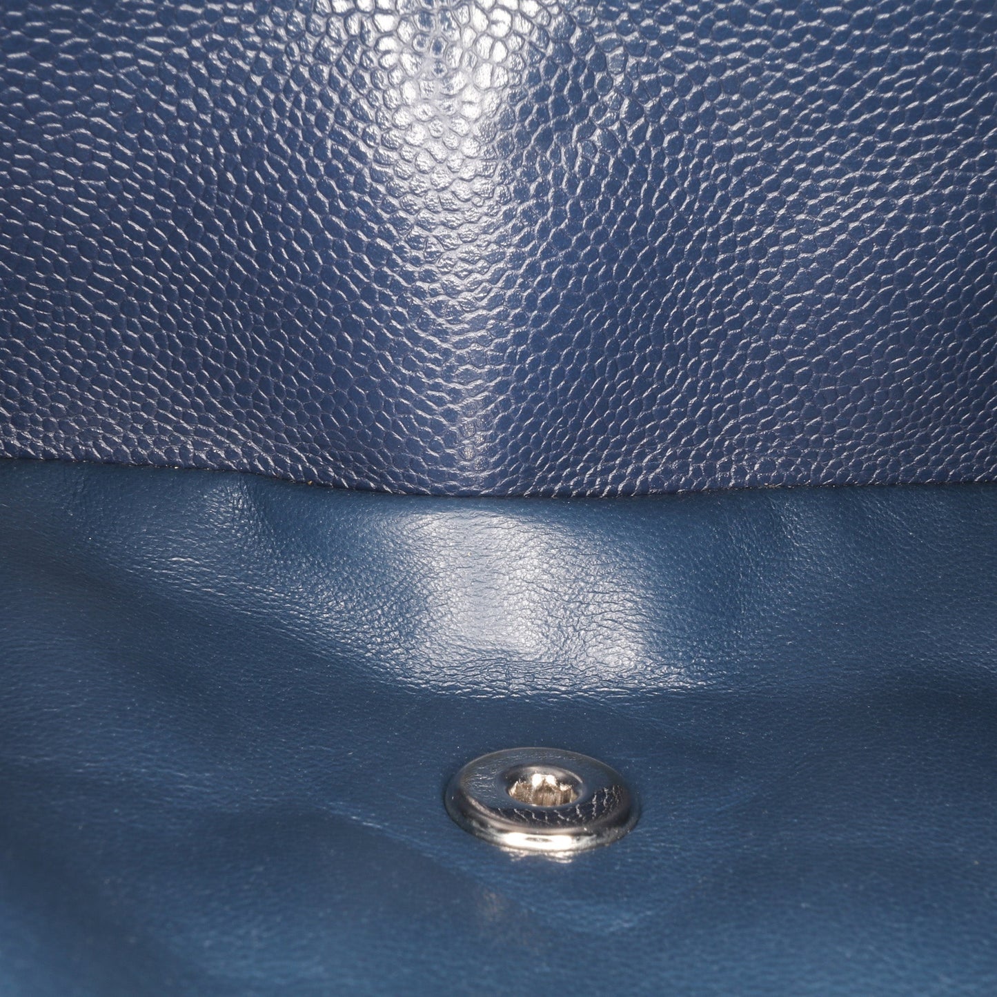 Chanel Jumbo Classic Caviar Double Flap Blue