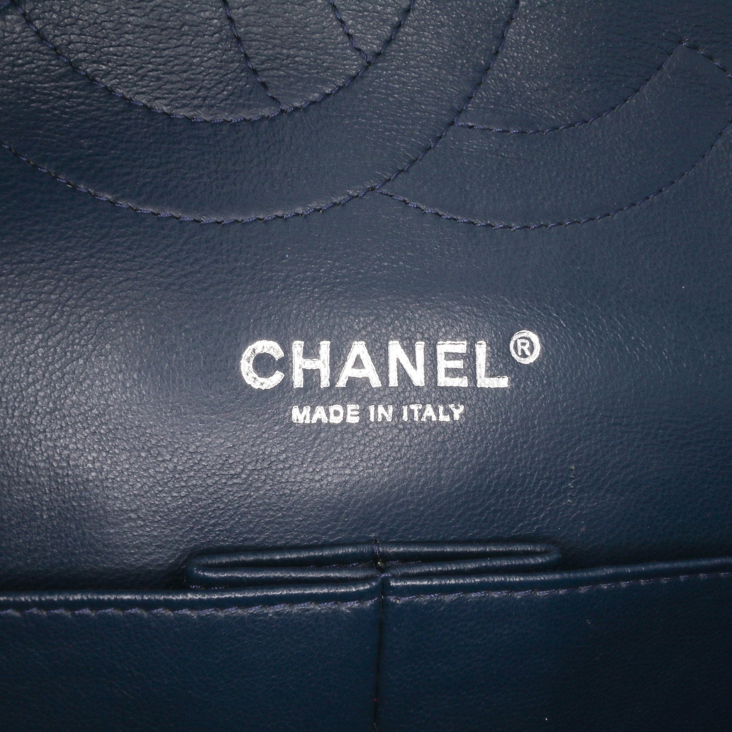 Chanel Jumbo Classic Caviar Double Flap Blue
