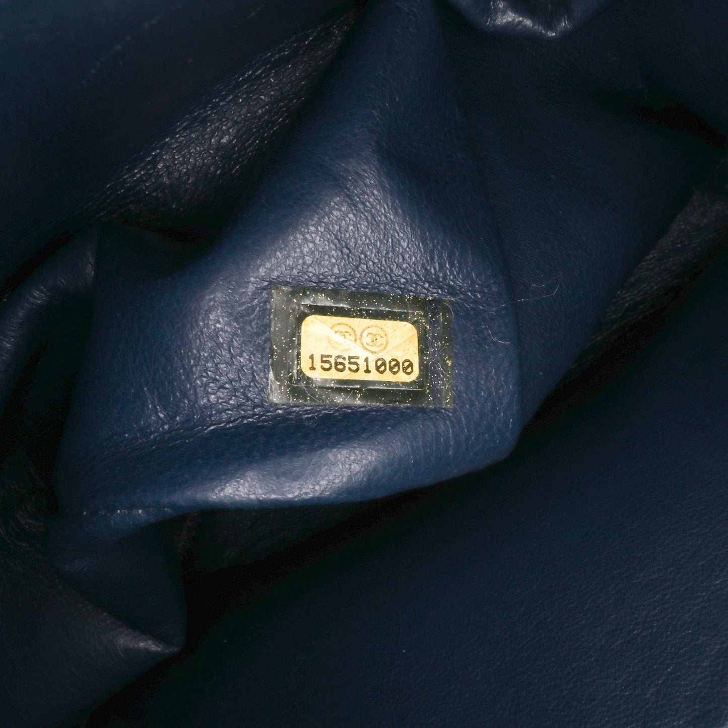 Chanel Jumbo Classic Caviar Double Flap Blue