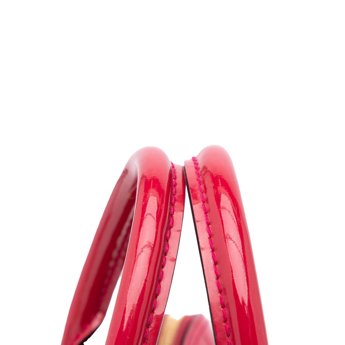 Louis Vuitton Monogram Vernis Alma GM Red