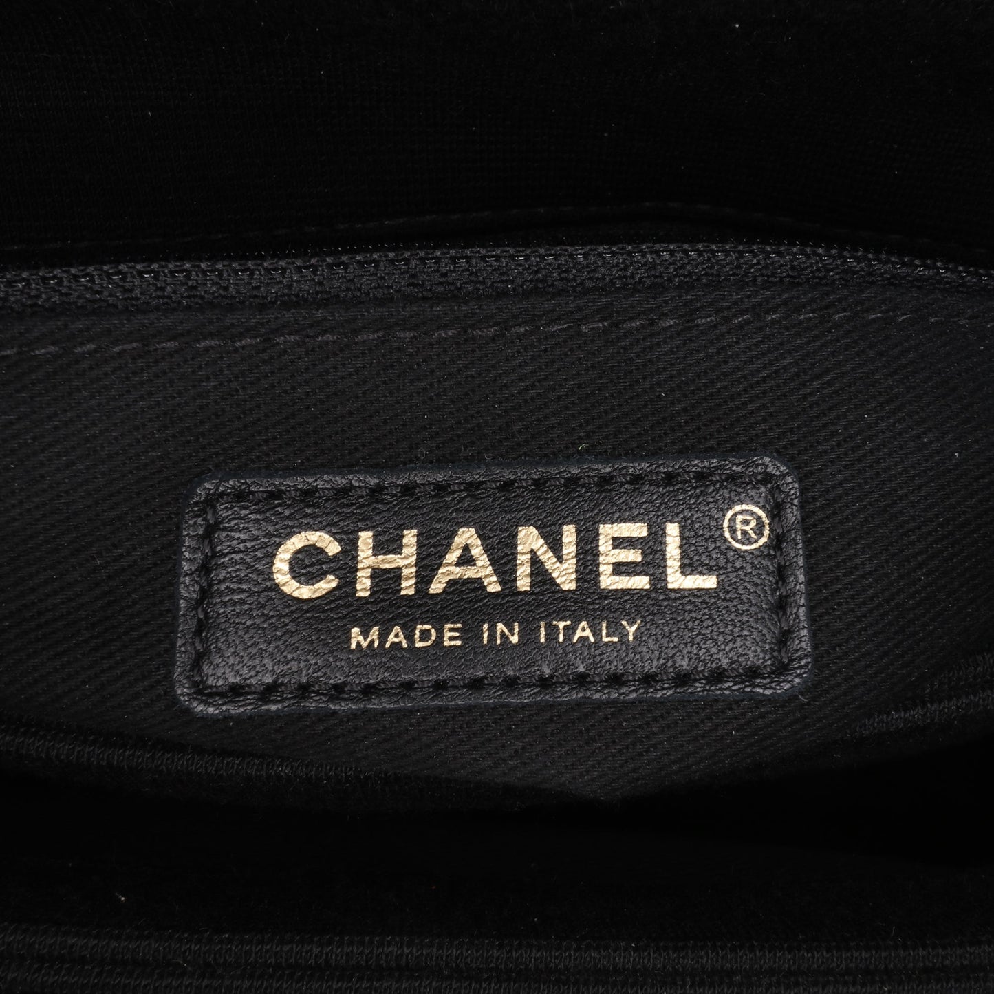 Chanel Small Chevron Jersey Trendy CC Flap Black