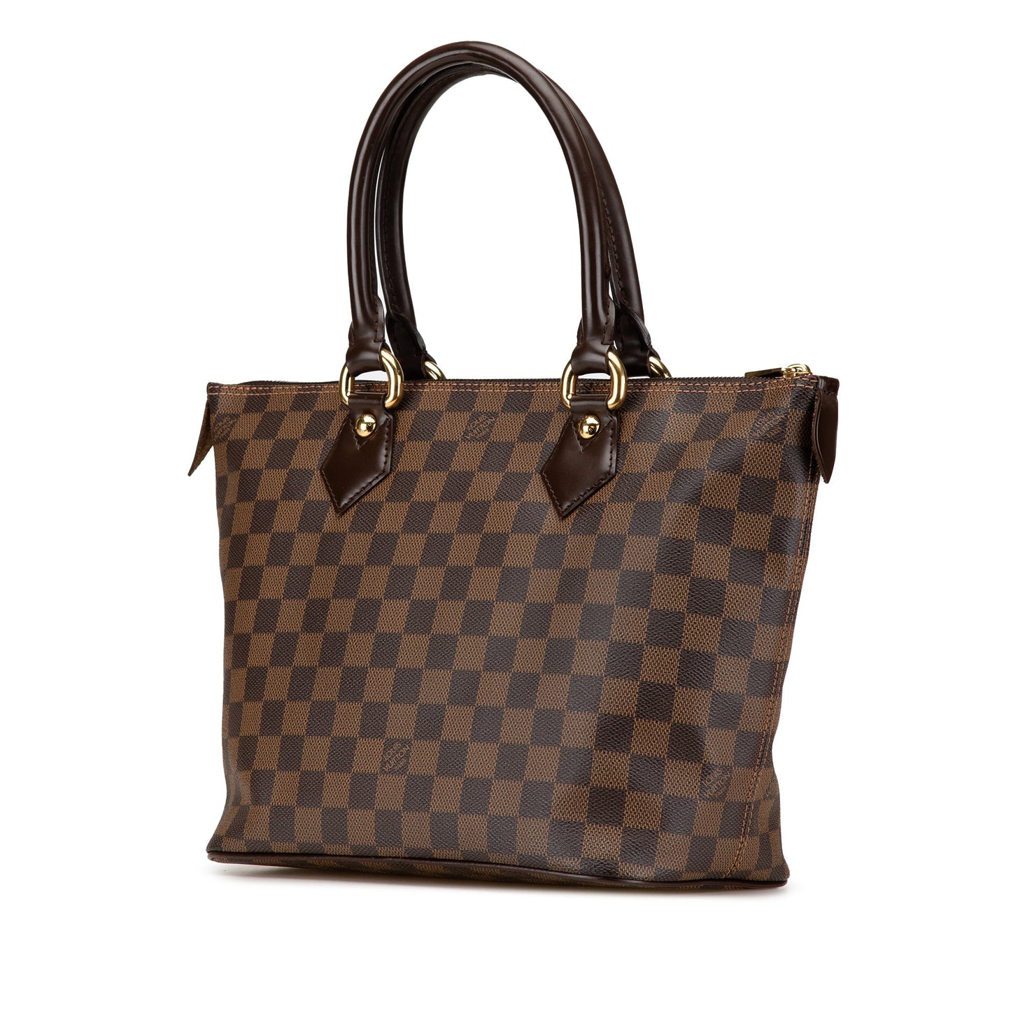 Louis Vuitton Damier Ebene Saleya PM Brown