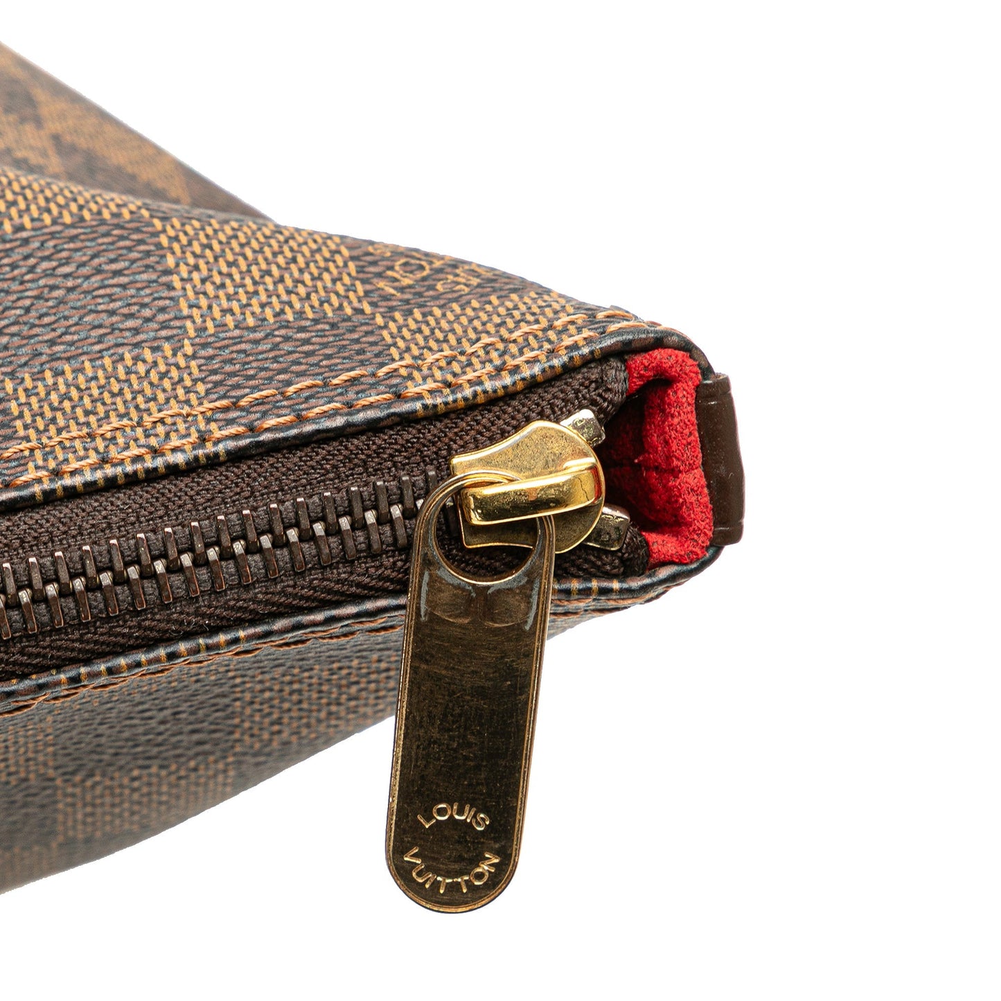 Louis Vuitton Damier Ebene Saleya PM Brown