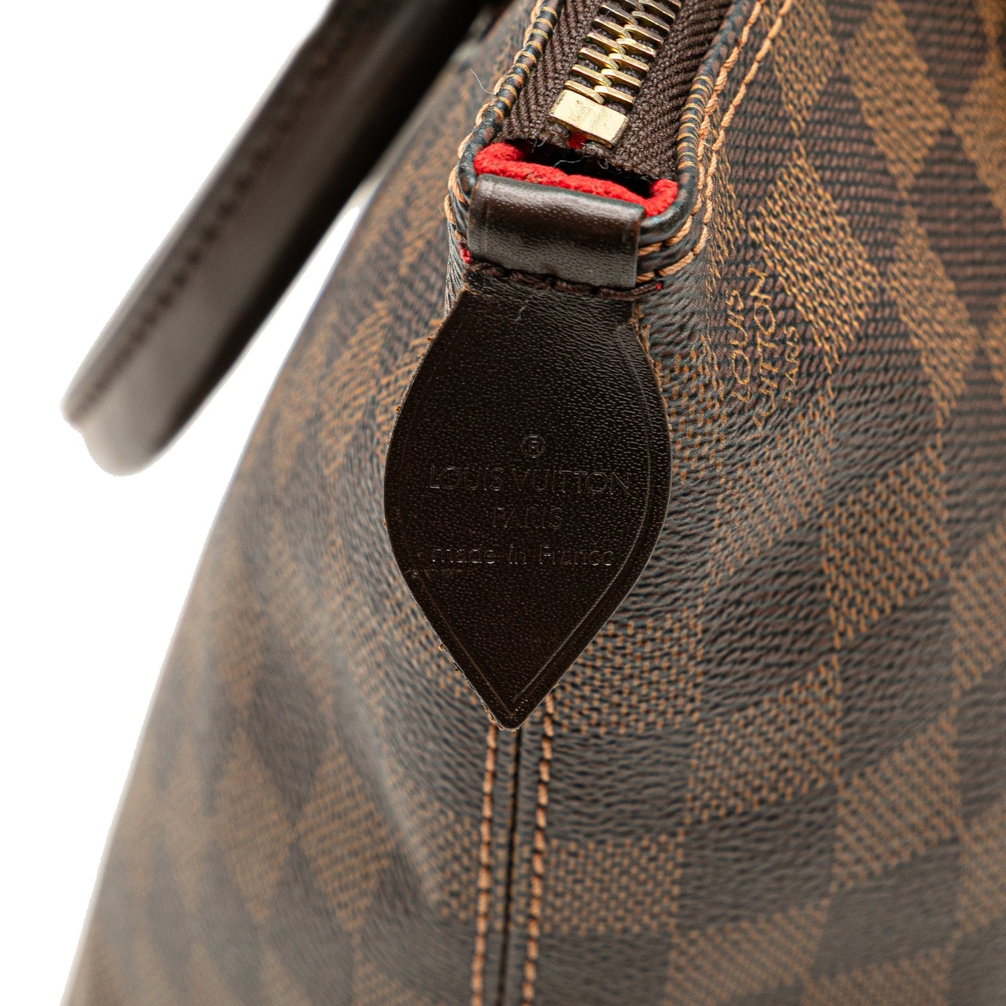Louis Vuitton Damier Ebene Saleya PM Brown