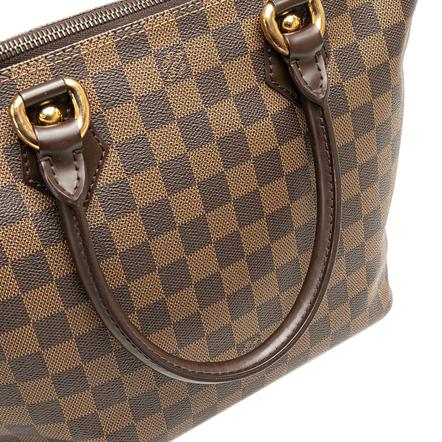 Louis Vuitton Damier Ebene Saleya PM Brown