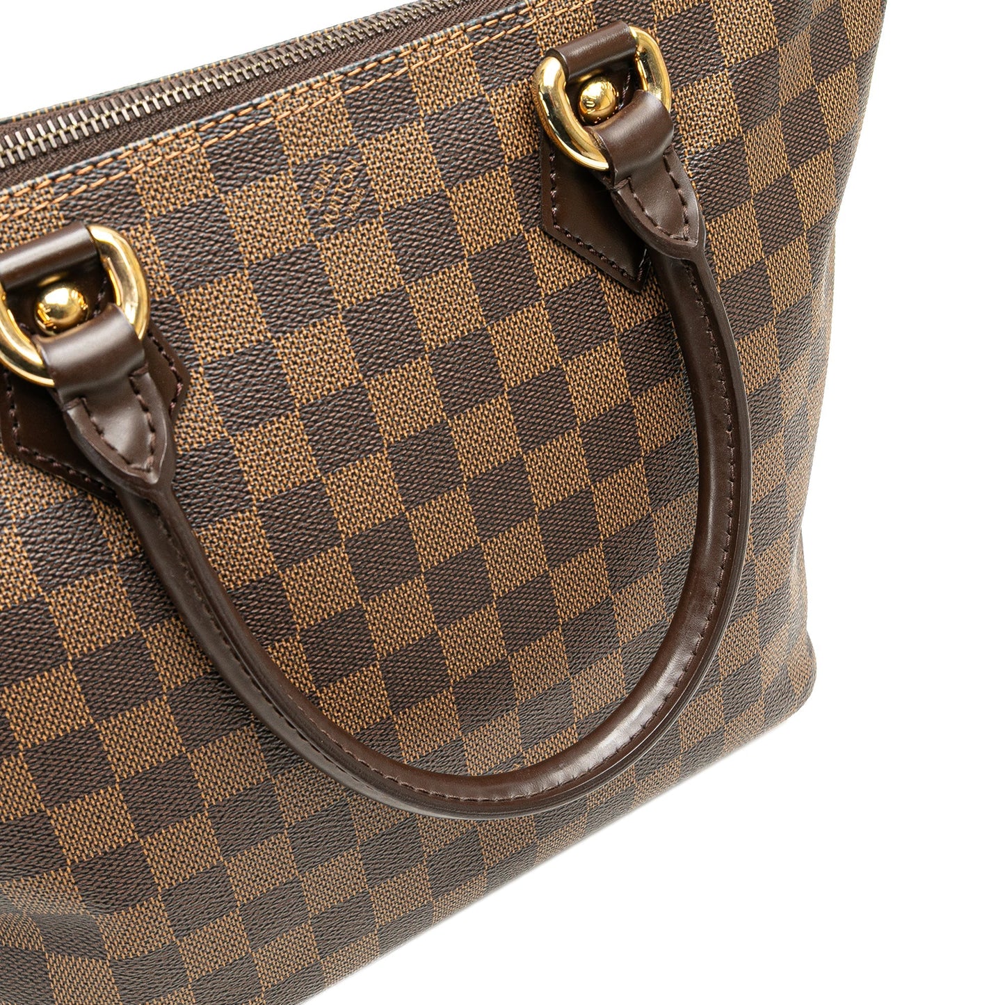 Louis Vuitton Damier Ebene Saleya PM Brown