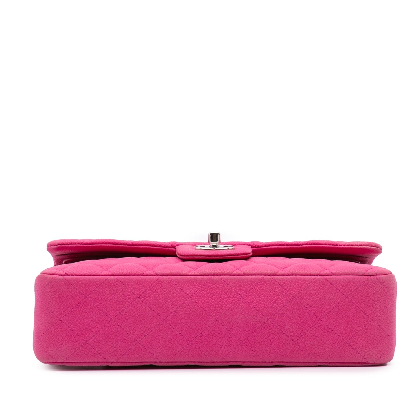 Chanel Medium Classic Caviar Double Flap Pink