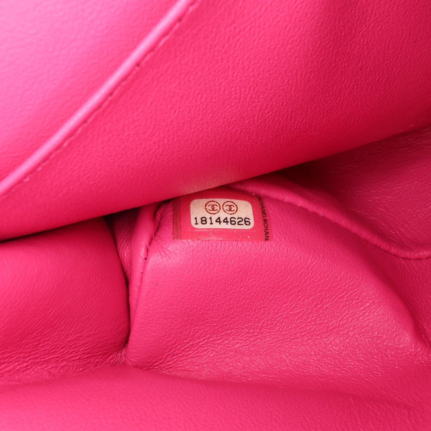 Chanel Medium Classic Caviar Double Flap Pink