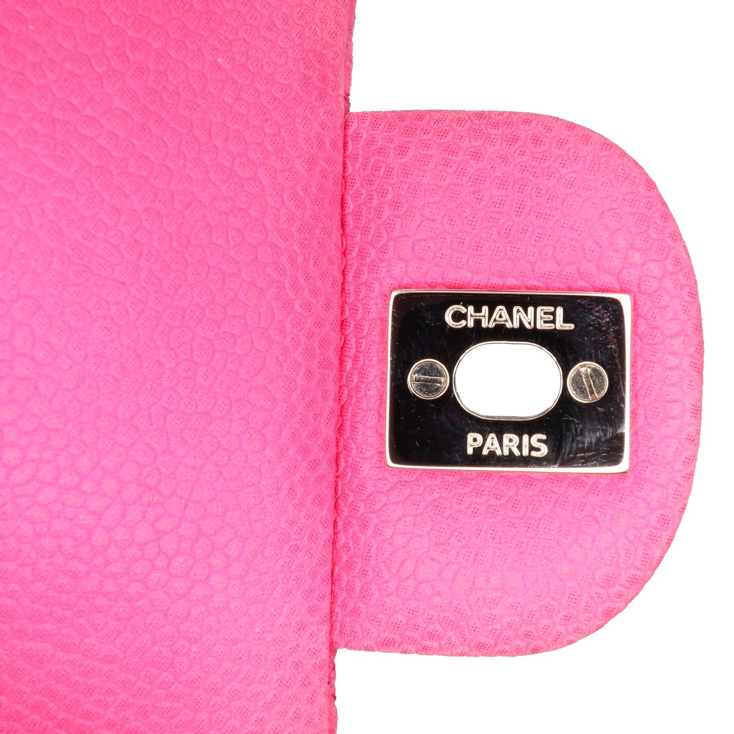 Chanel Medium Classic Caviar Double Flap Pink