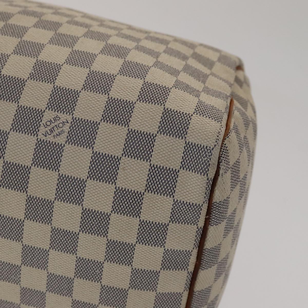 Louis Vuitton Speedy 35 Canva white