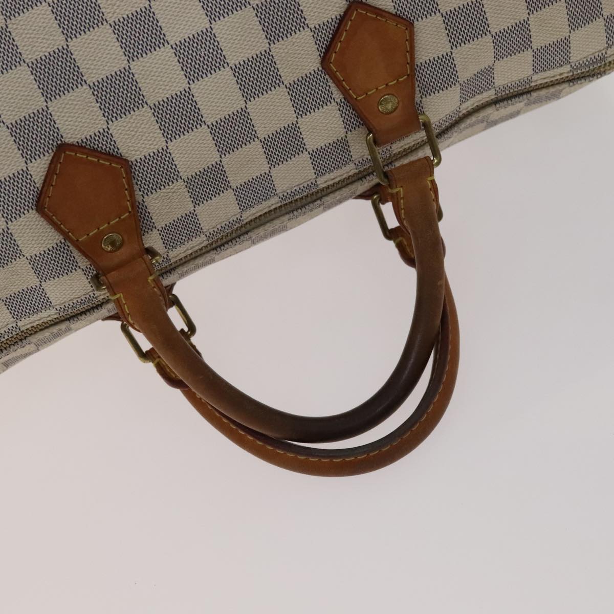 Louis Vuitton Speedy 35 Canva white