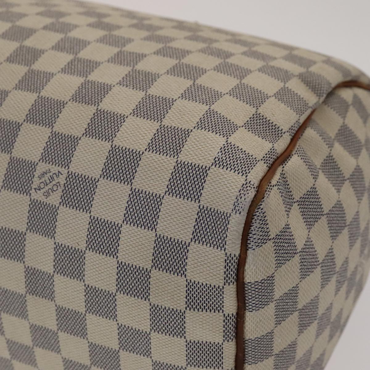 Louis Vuitton Speedy 35 Canva white