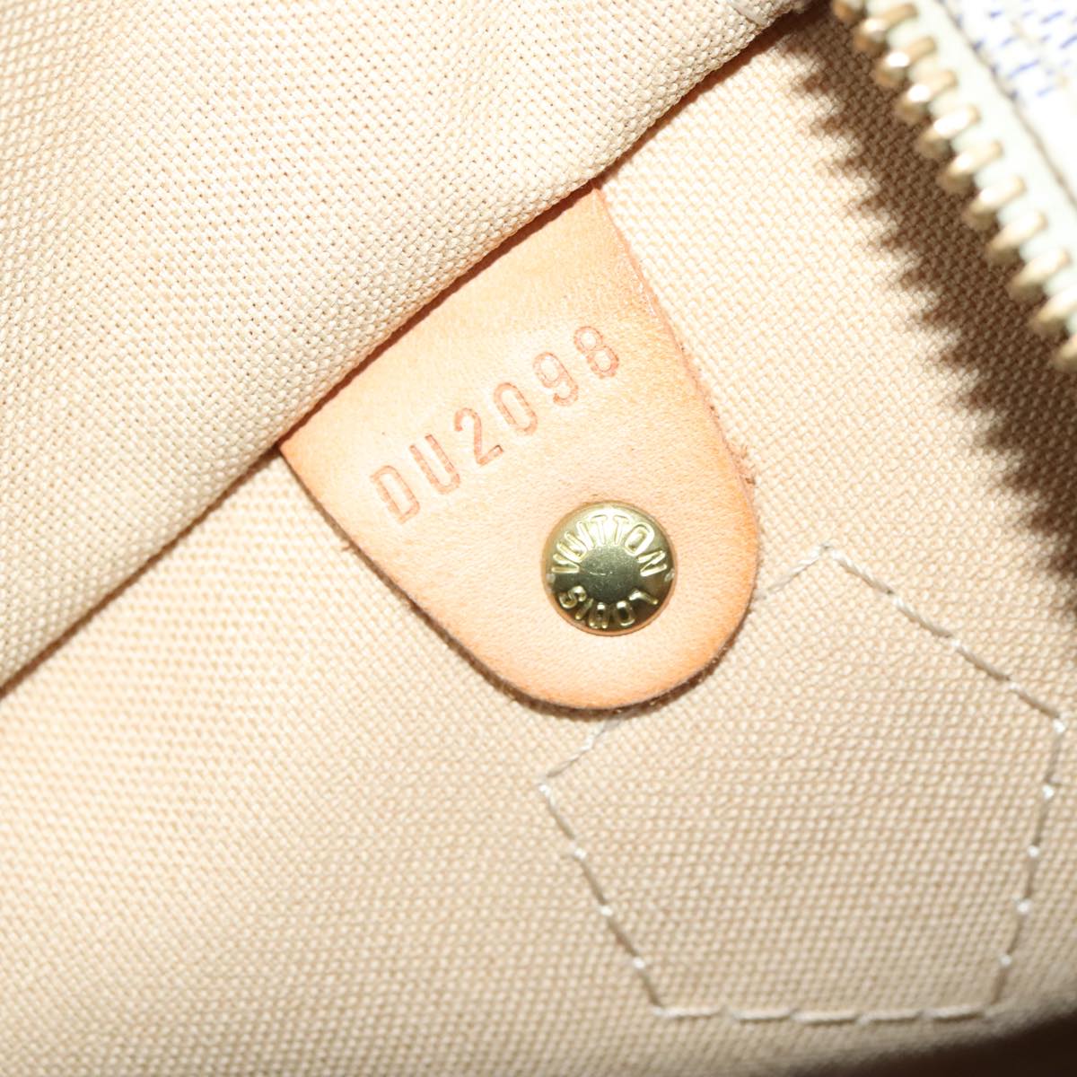 Louis Vuitton Speedy 35 Canva white