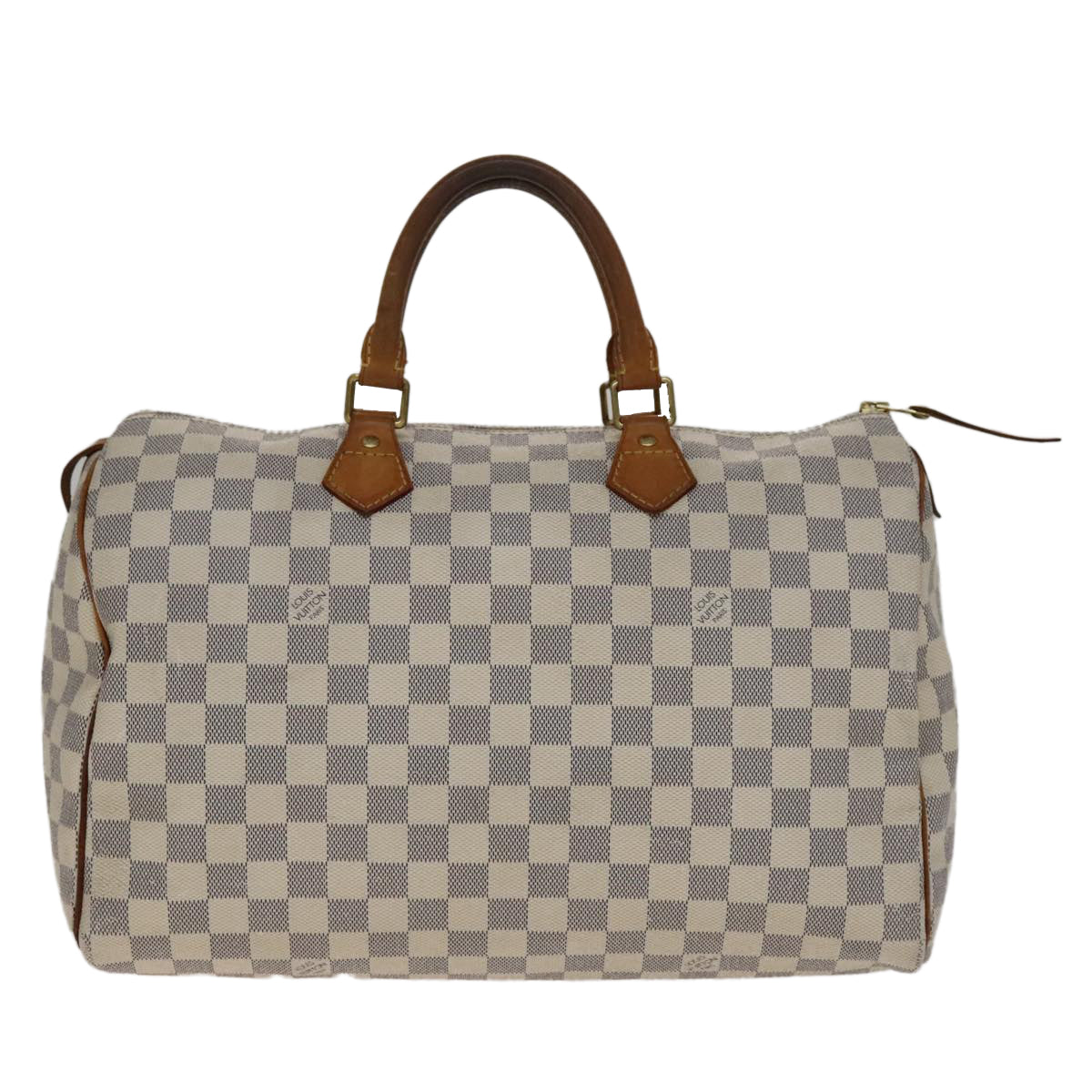Louis Vuitton Speedy 35 Canva white