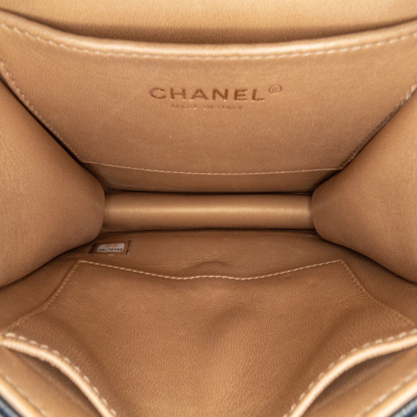Chanel Small Lambskin Chic Pearls Flap Black
