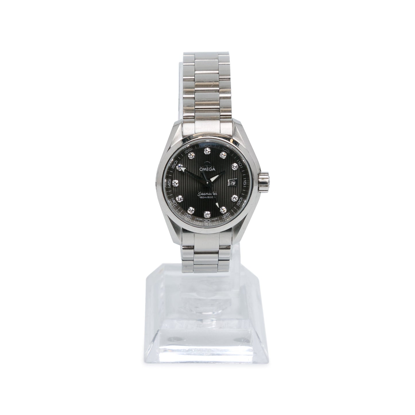 OMEGA Seamaster Aqua Terra 150M Quartz 30MM Watch Silver