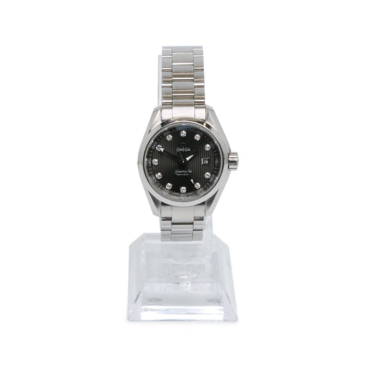 OMEGA Seamaster Aqua Terra 150M Quartz 30MM Watch Silver
