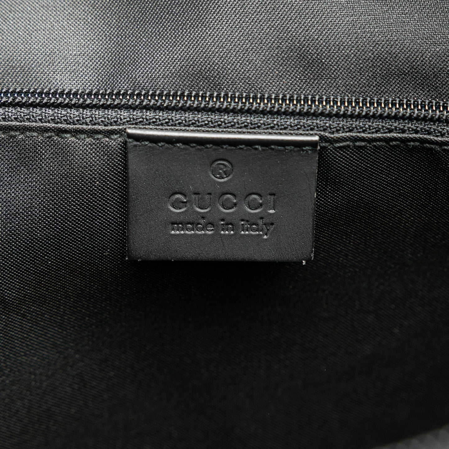 Gucci GG Nylon Sling Backpack Black