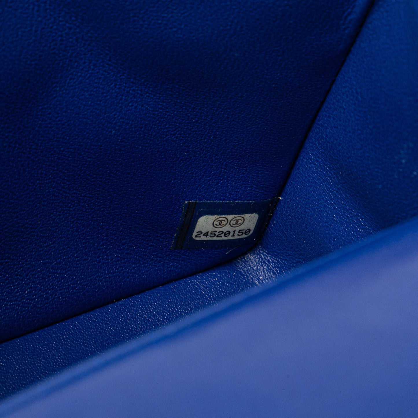Chanel Mini Rectangular Classic Lambskin Single Flap Blue
