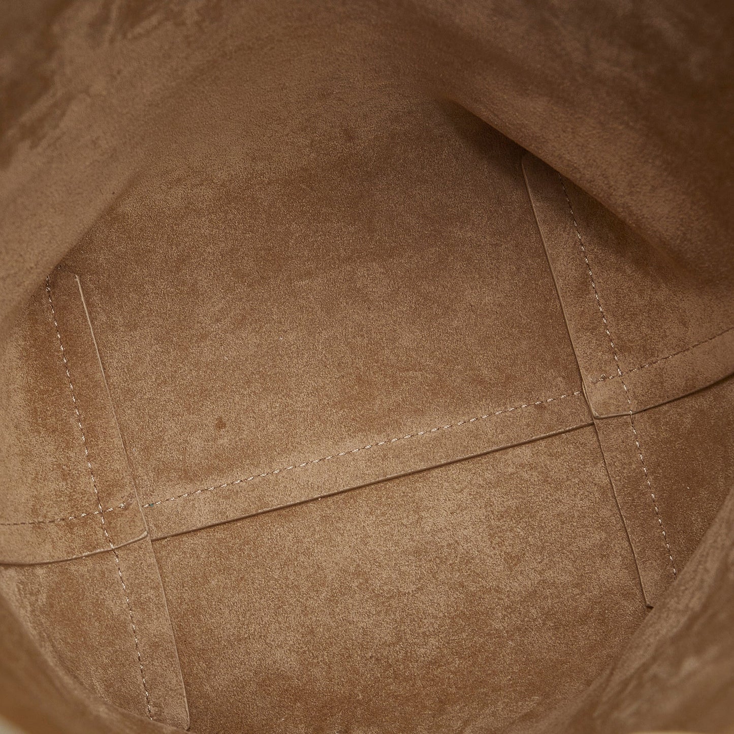 The Row Small N/S Park Suede Tote Brown