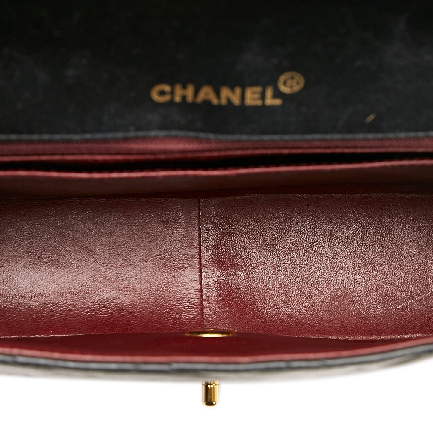 Chanel Medium Classic Lambskin Double Flap Bag Black