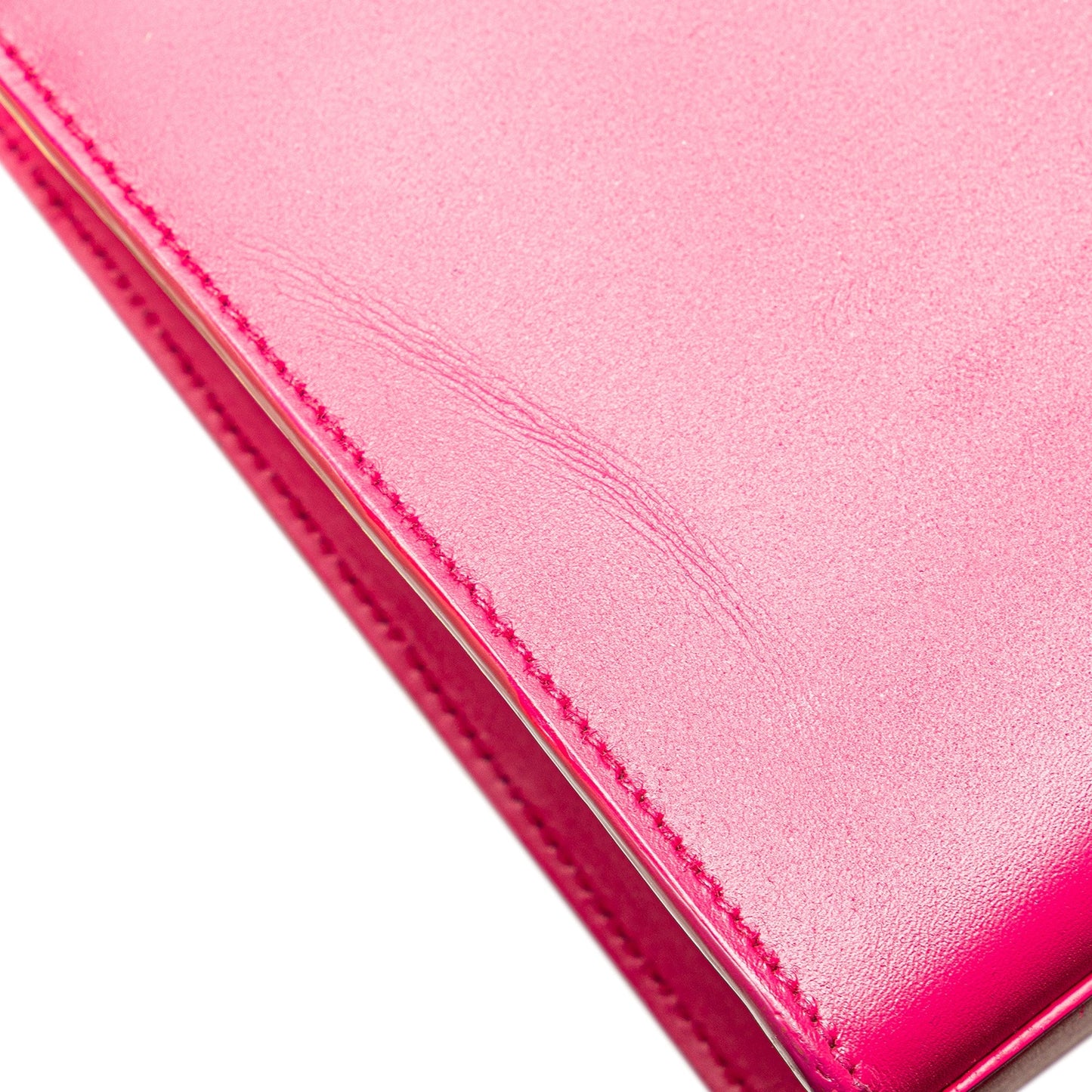 Saint Laurent Medium Smooth Calfskin Classic Monogram Kate Tassel Crossbody Pink