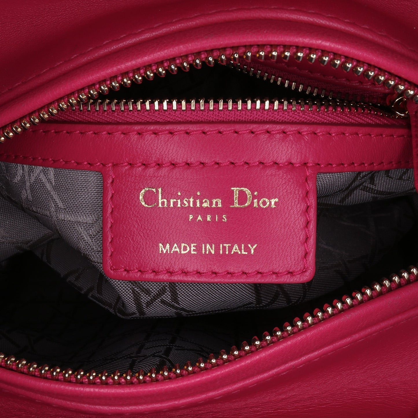 Dior Medium Lambskin Cannage Lady Dior Pink
