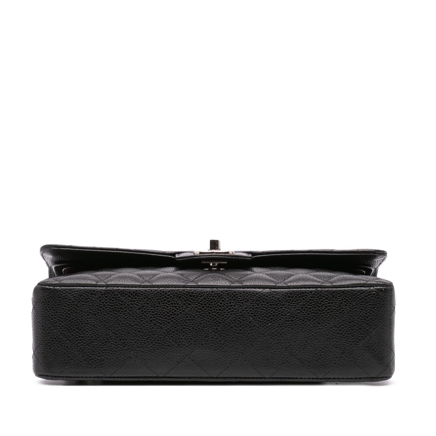 Chanel Medium Classic Caviar Double Flap Black