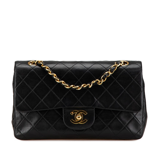 Chanel Small Classic Lambskin Double Flap Black