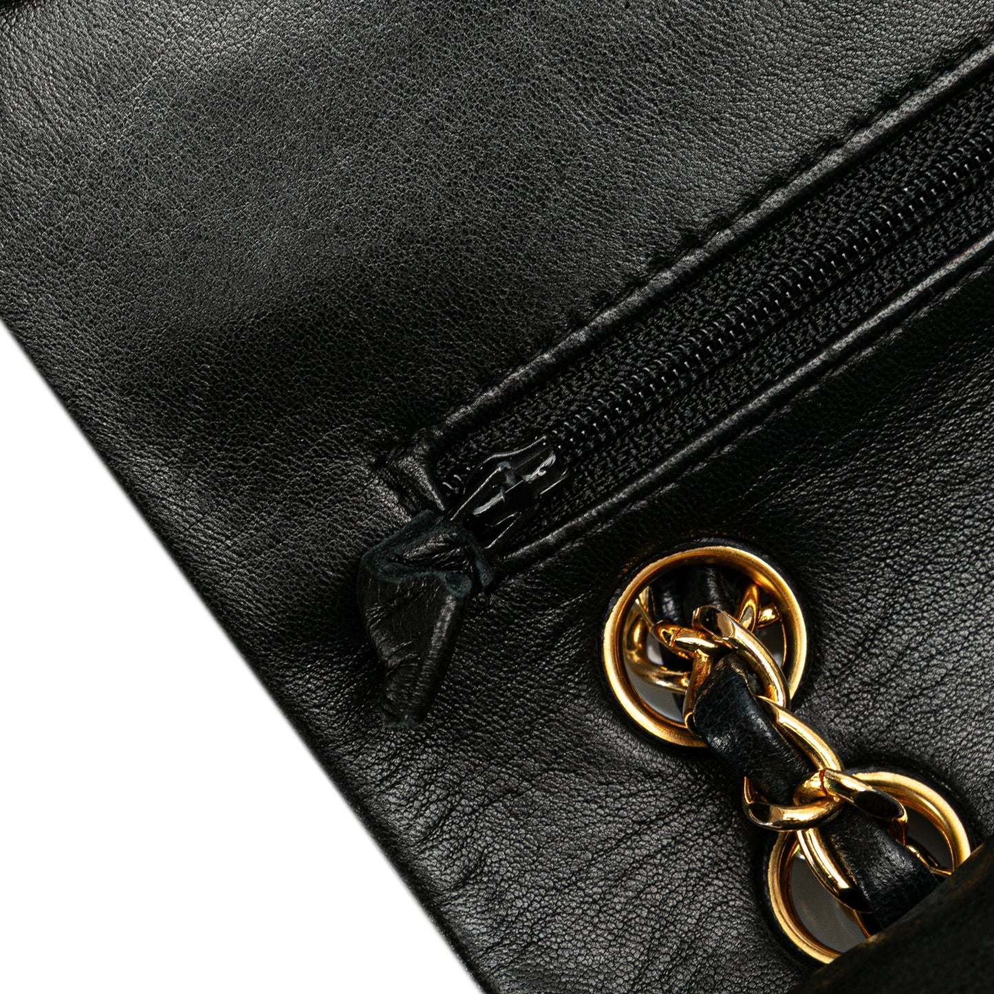 Chanel Small Classic Lambskin Double Flap Black