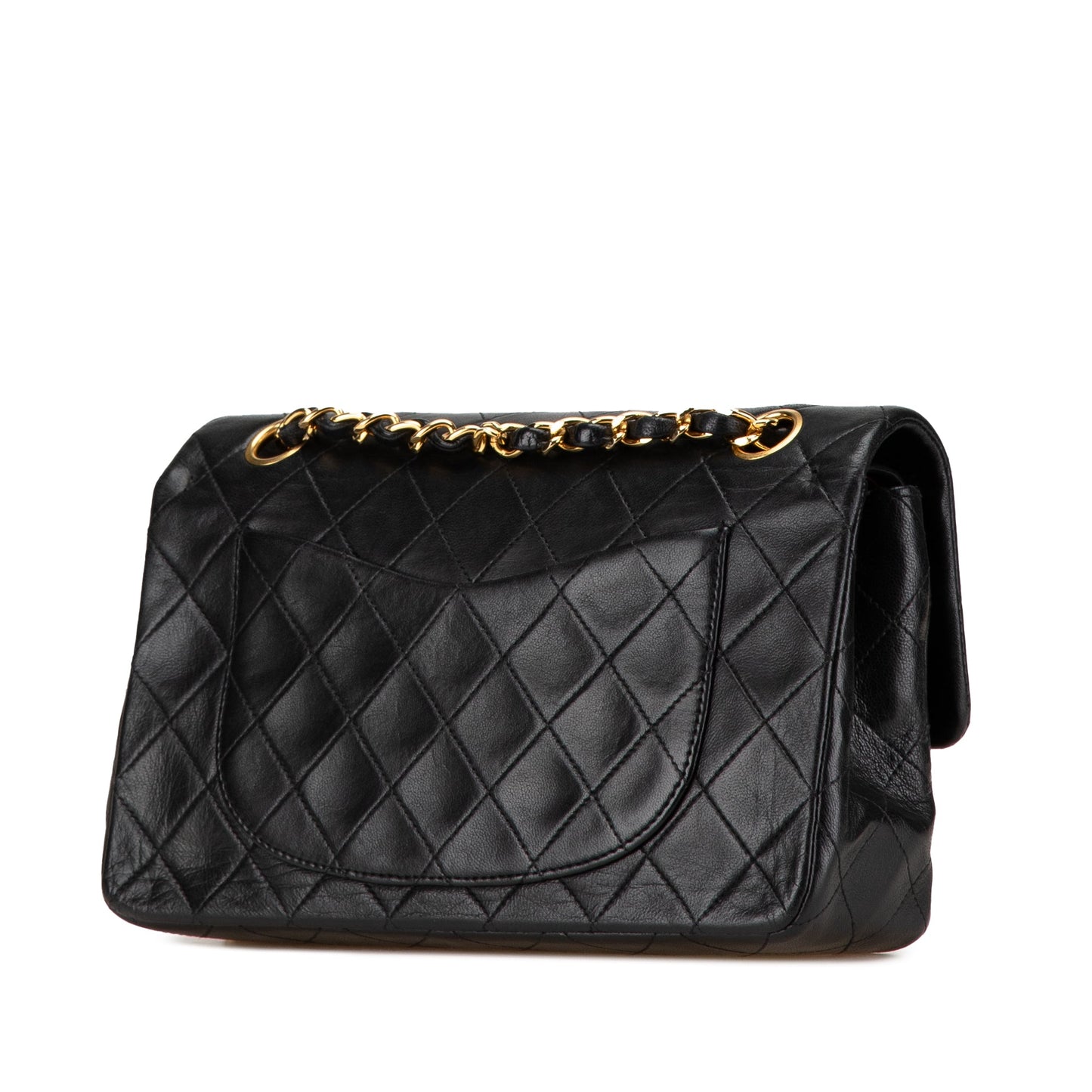 Chanel Small Classic Lambskin Double Flap Black