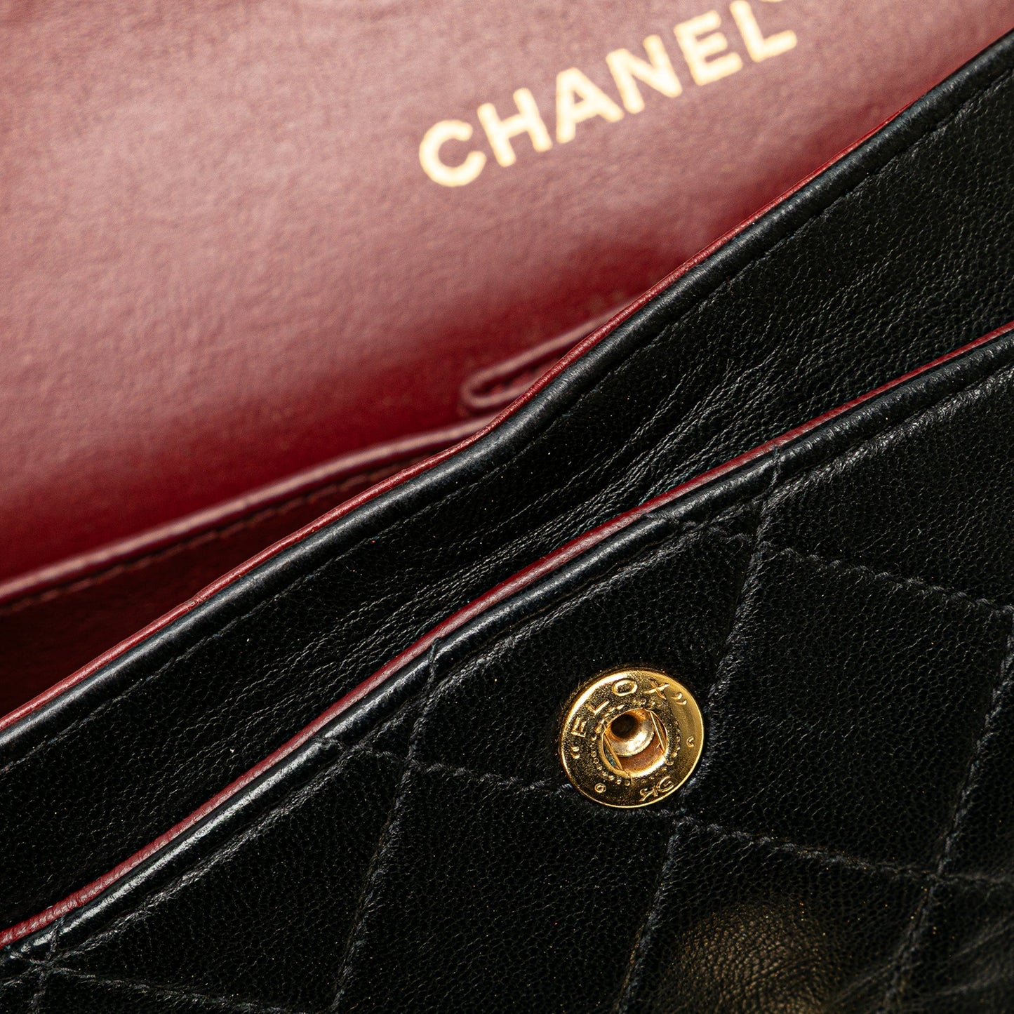 Chanel Small Classic Lambskin Double Flap Black