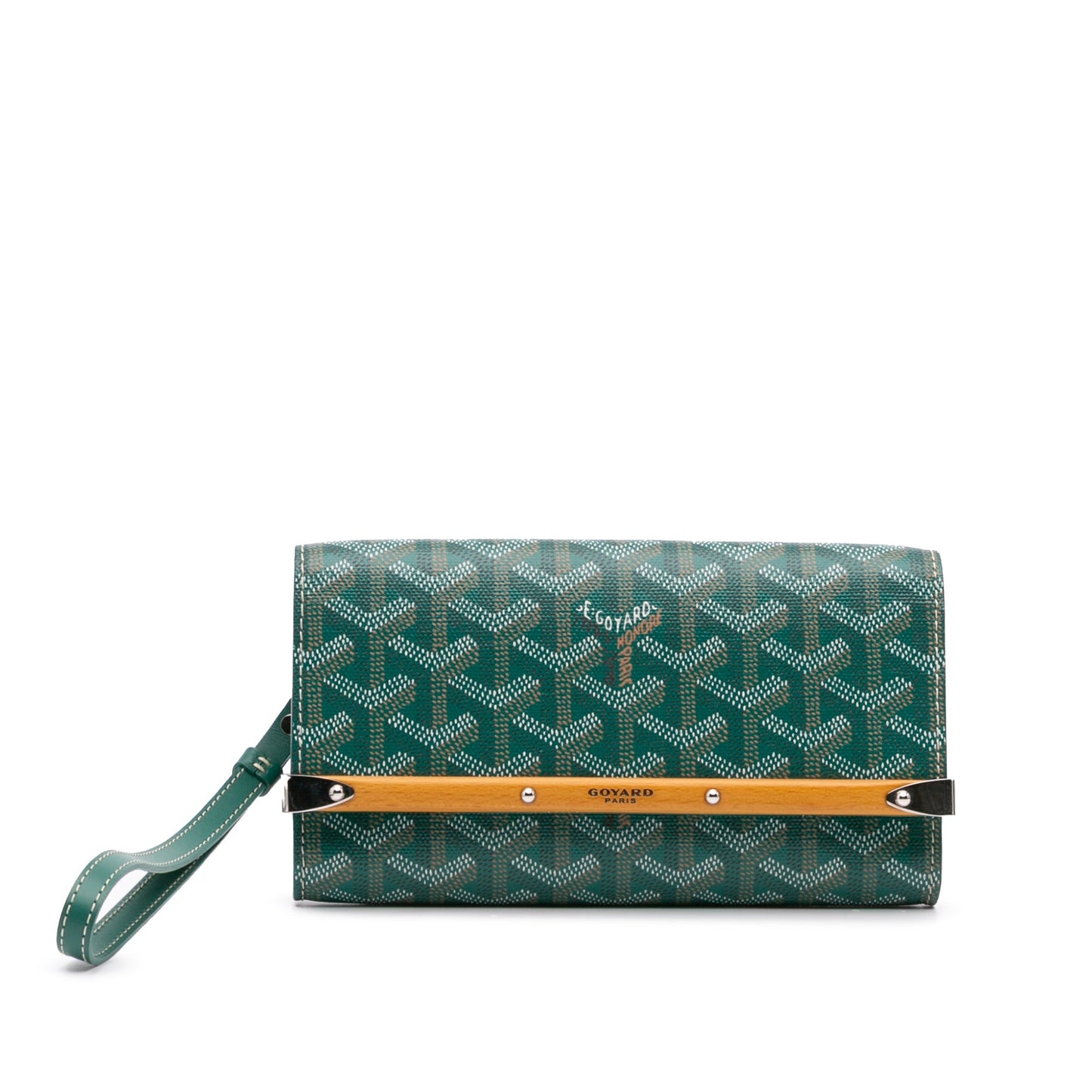 Goyard Mini Goyardine Monte Carlo Case Green