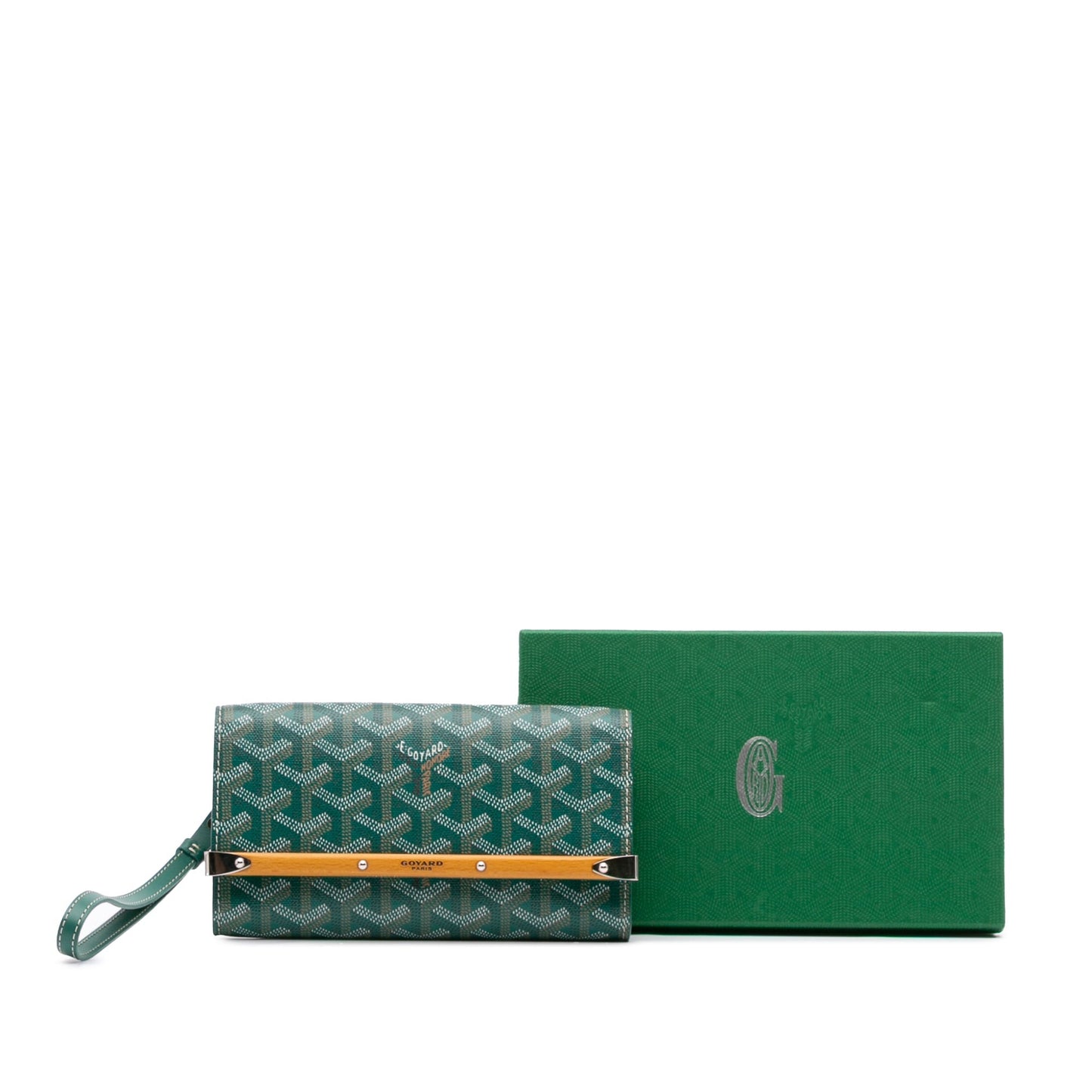 Goyard Mini Goyardine Monte Carlo Case Green