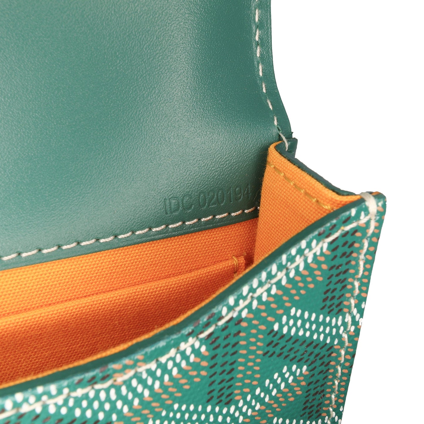 Goyard Mini Goyardine Monte Carlo Case Green