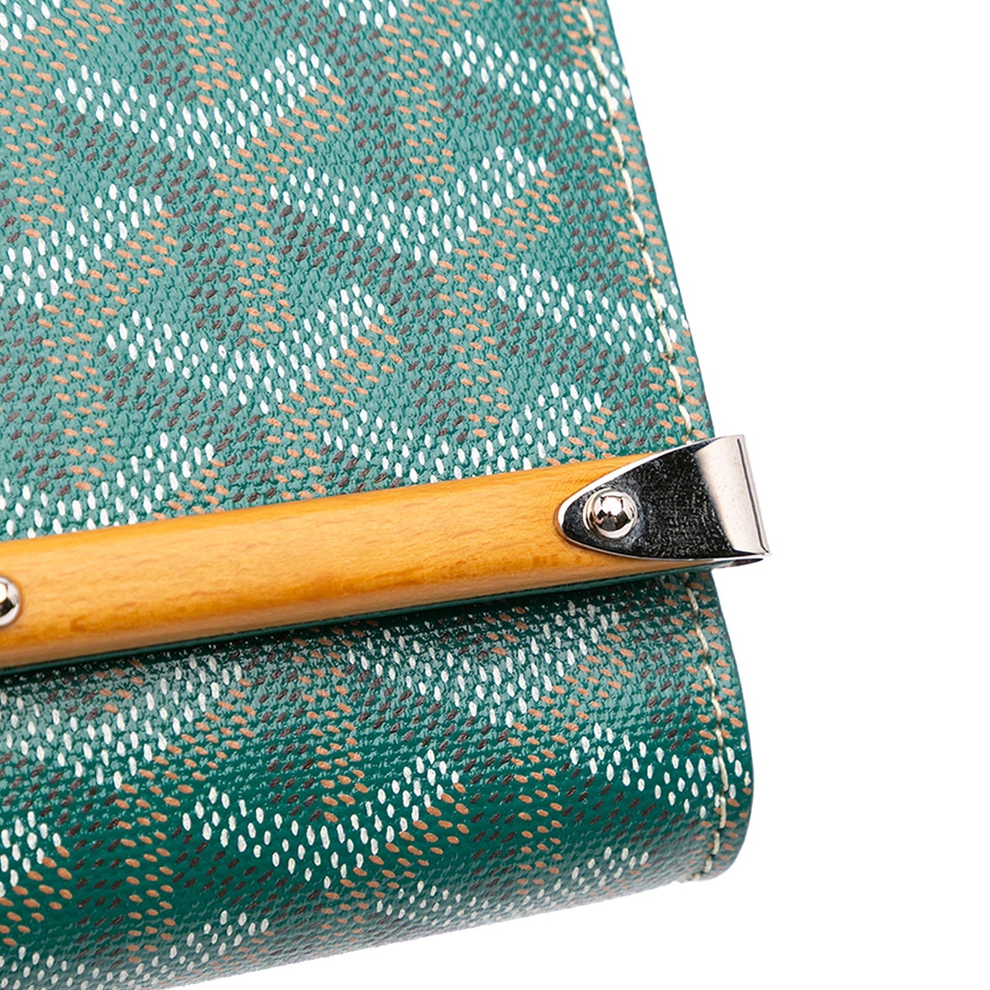 Goyard Mini Goyardine Monte Carlo Case Green