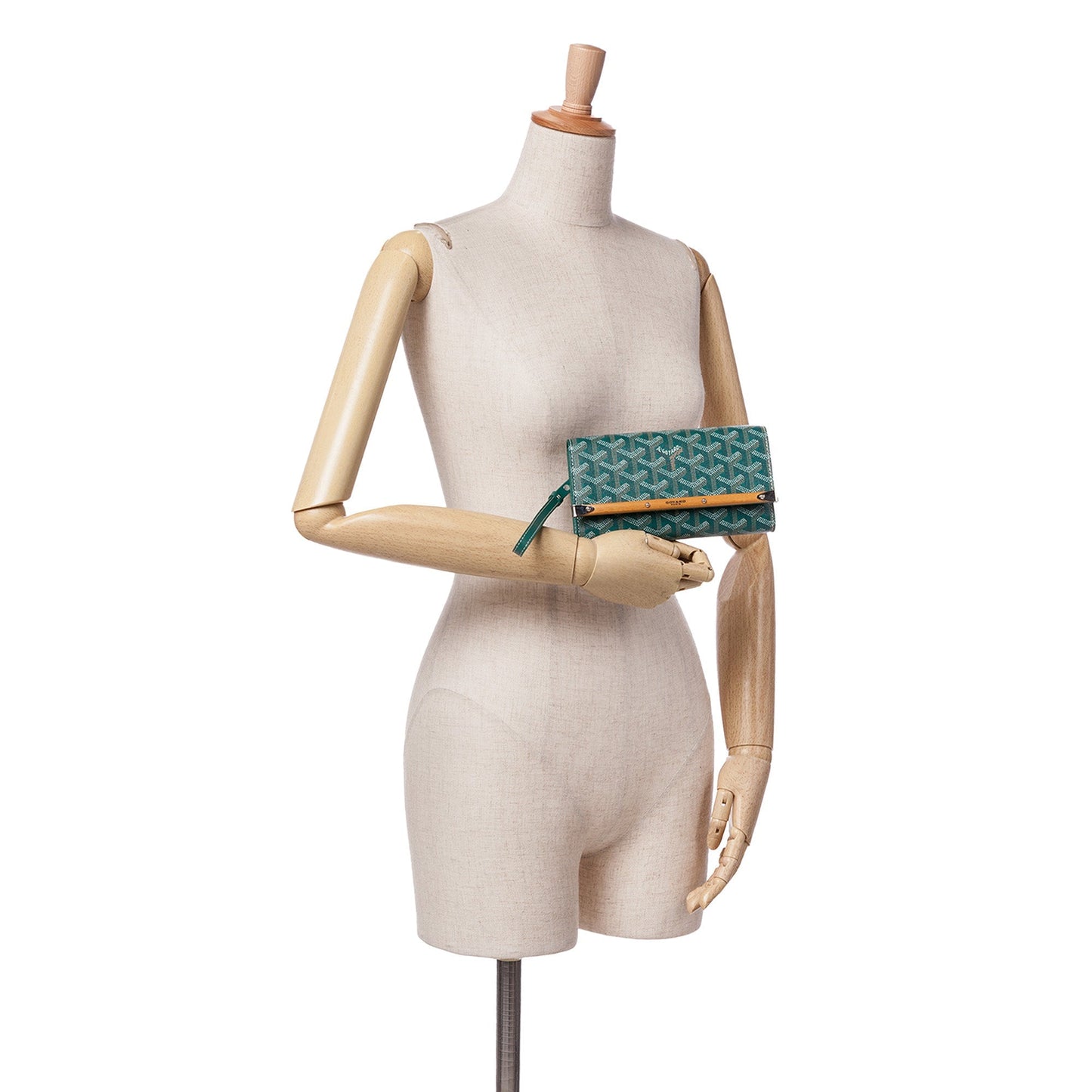Goyard Mini Goyardine Monte Carlo Case Green