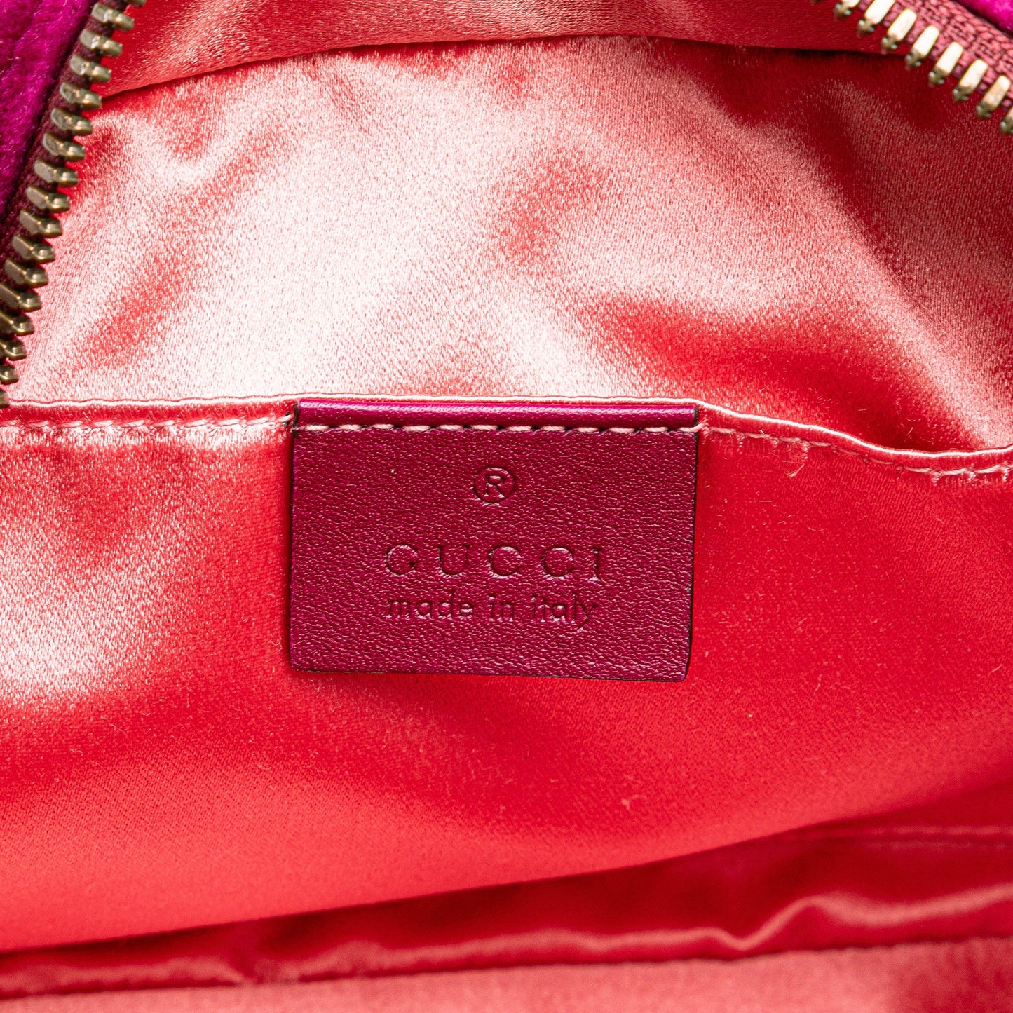 Gucci Small GG Marmont Matelasse Crossbody Purple